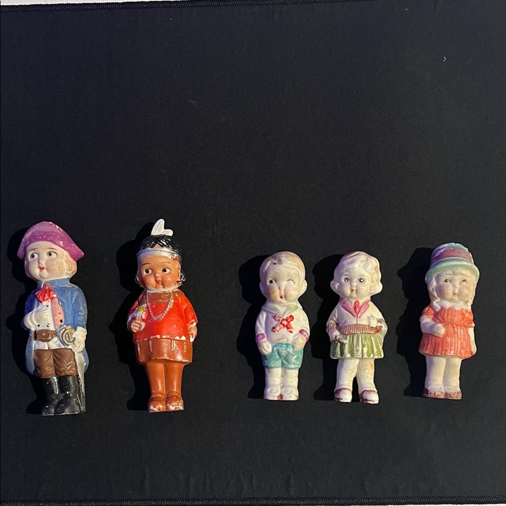 Vintage Frozen Bisque figurines, Japan - Picture 1 of 16